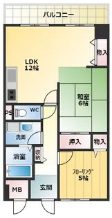 ステラルーチェ【1階】の間取り