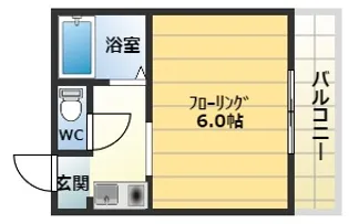 レジュールIGA【2階】の間取り
