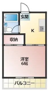 プレアール恵我之荘【3階】の間取り