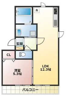 ピュア・グレース【2階】の間取り