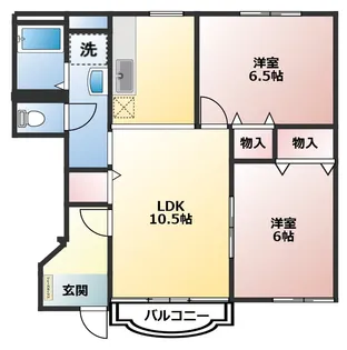 パン ビュイッソンⅠ【1階】の間取り