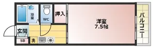 セピアコート【2階】の間取り