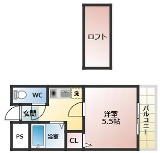 芸大ヒルズマンション【5階】の間取り