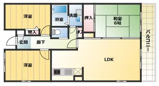 3LDKの間取り画像