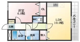 パソ・ヘンテ【2階】の間取り