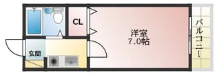 ウィル久保【1階】の間取り