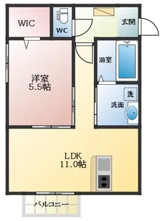 グランオリオン【1階】の間取り