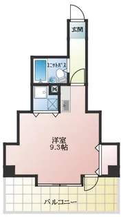 ハイネス石川【6階】の間取り