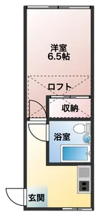 八木ハイツ【2階】の間取り