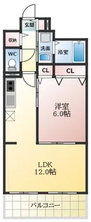 ベルソレイユ【3階】の間取り