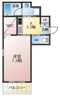 Pilar【1階】の間取り