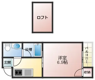 第六セイワコート【2階】の間取り