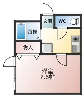 ヴィバーチェ【4階】の間取り