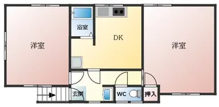 大阪府柏原市平野1丁目【一戸建】の間取り