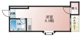 RIZEONE富田林レジデンスⅡ【2階】の間取り