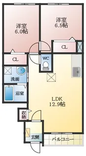 F・ロジャース【1階】の間取り