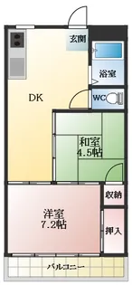 アマルフィ【2階】の間取り