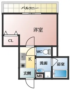 ボスコヴィラ【3階】の間取り