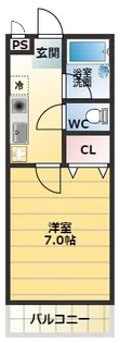 CASA DE TSUZUYAMADAI【1階】の間取り