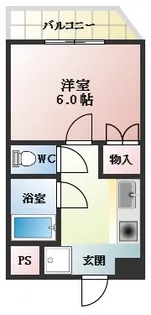 ルミエールS【4階】の間取り