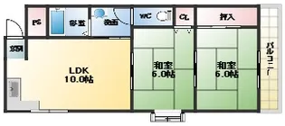 ブリッジハウス【4階】の間取り