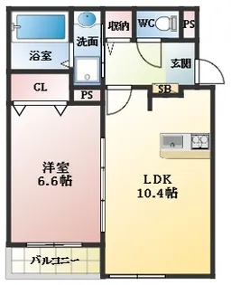 耀【1階】の間取り