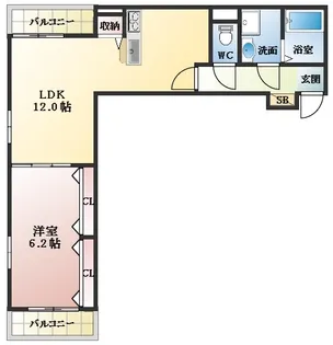 スペチアーレ クアットロ【2階】の間取り