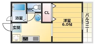 サンシティーリーブハイム【2階】の間取り