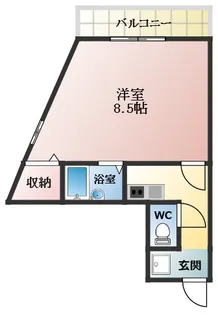 西尾ビル【2階】の間取り