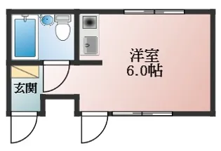 阪本ビル【3階】の間取り