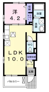 Victory 円明町【1階】の間取り