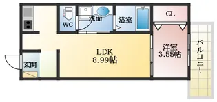 F+style天美東4号館【1階】の間取り