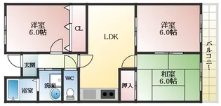 ライゼックス伸和【1階】の間取り