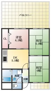 プラネット藤井寺【2階】の間取り