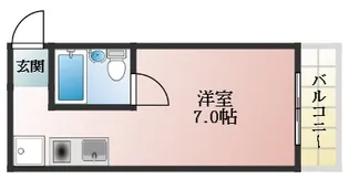 田中マンション【3階】の間取り
