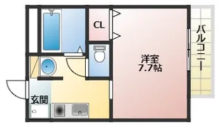 ヴィラ・ソレイユB棟【1階】の間取り
