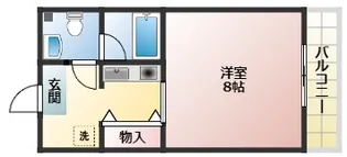 エスポワールなつめ【2階】の間取り
