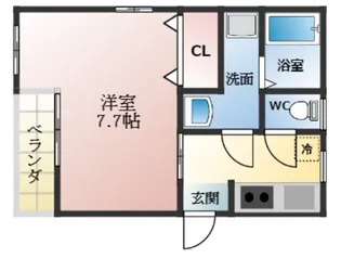 メゾン・ド・ボヌール【2階】の間取り
