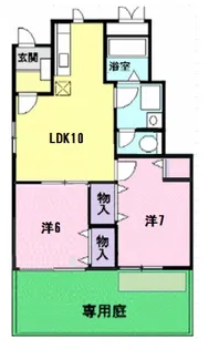ドリームハウス【1階】の間取り