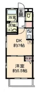 スワンズガーデン【2階】の間取り