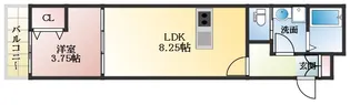 リーヴェ恵我之荘【3階】の間取り