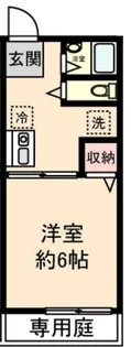 シティハイム ヒロ【1階】の間取り