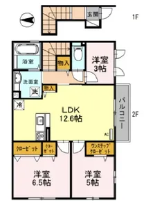 グランモート【2階】の間取り