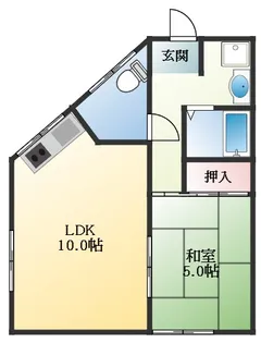 藤井寺大発マンション【3階】の間取り