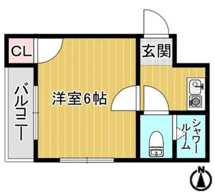 ローレルハイツ【1階】の間取り