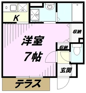 ロードクレスト 【1階】の間取り