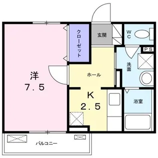 エテルノ【2階】の間取り