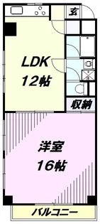 Sayama Flat【2階】の間取り