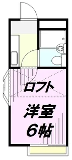 プラザドゥカルティエ【2階】の間取り