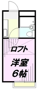 プラザドゥカルティエ【2階】の間取り